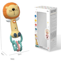 HKM-270803 Musical Soft Animal Rattle Toy for Newborns and Toddlers