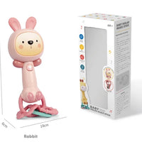 HKM-270803 Musical Soft Animal Rattle Toy for Newborns and Toddlers