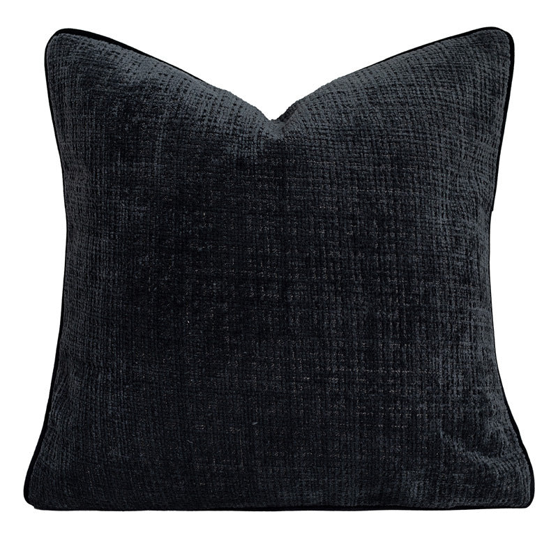 HKM-271123 Chenille Modern Square Luxury Throw Pillow Cover with Feather Velvet Filling