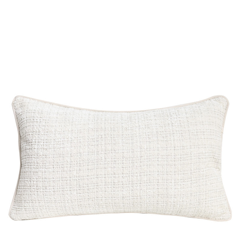 HKM-271123 Chenille Modern Square Luxury Throw Pillow Cover with Feather Velvet Filling
