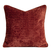 HKM-271123 Chenille Modern Square Luxury Throw Pillow Cover with Feather Velvet Filling