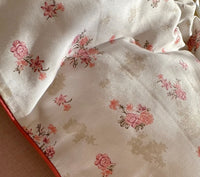 HKM-271315 Bunny Design Four-Piece Cotton Bedding Set in Pastoral Style for Dorm Rooms