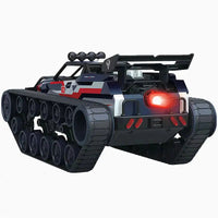 HKM-271571 Alloy Crawler Spray Remote Control Tank Car, 1:12 Scale, High-Speed, Indoor/Outdoor Use, 6 Channels, Ready-to-Go
