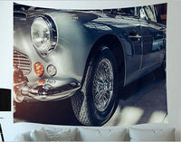 HKM-271699 European-Inspired Polyester Car Tapestry for Elegant Home Decor