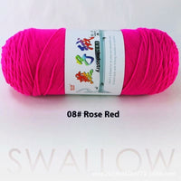 HKM-271827 5-Strand Milk Cotton Yarn for Crochet Projects - 200g Ball