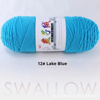 HKM-271827 5-Strand Milk Cotton Yarn for Crochet Projects - 200g Ball