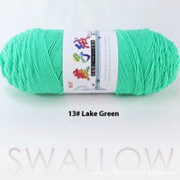 HKM-271827 5-Strand Milk Cotton Yarn for Crochet Projects - 200g Ball