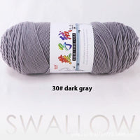 HKM-271827 5-Strand Milk Cotton Yarn for Crochet Projects - 200g Ball