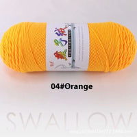 HKM-271827 5-Strand Milk Cotton Yarn for Crochet Projects - 200g Ball