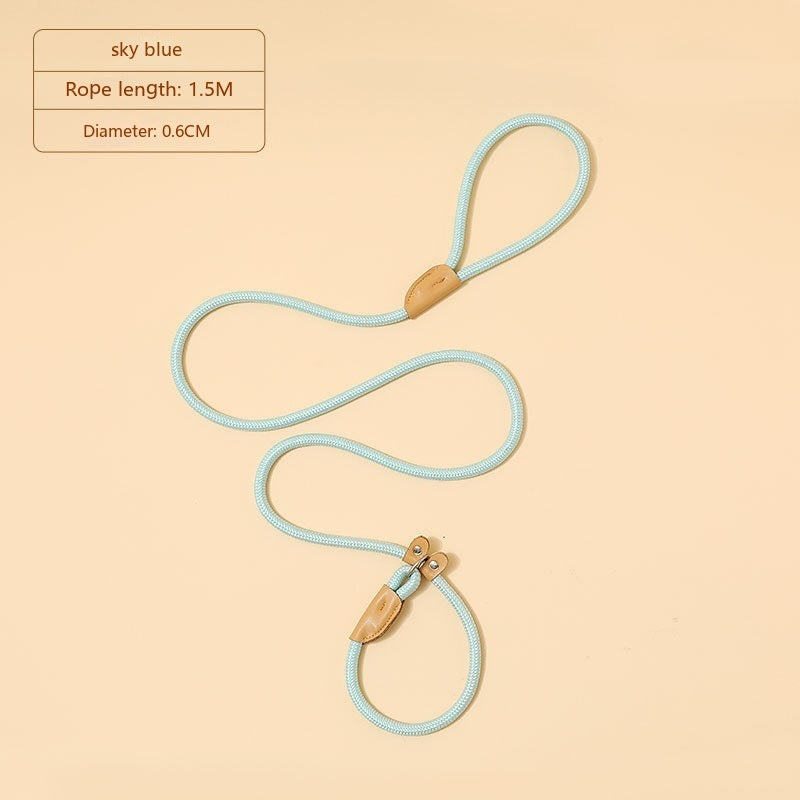 HKM-271955 Durable Nylon Pet Hand Holding Rope in Various Colors