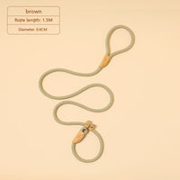 HKM-271955 Durable Nylon Pet Hand Holding Rope in Various Colors