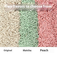 HKM-272147 Biodegradable Tofu Cat Litter with Corn Flavor, Fast Clumping, Low Dust, High Absorption