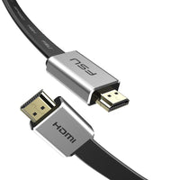 HKM-272339 4K HDMI 2.0 Cable with Gold-Plated Connectors and Oxygen-Free Copper Core, Available in 0.5m to 3m Lengths