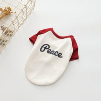 HKM-272403 Fashionable Dog Sweatshirt with Embroidered Letter Design - Available in Multiple Sizes