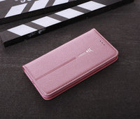 HKM-272403 Professional Business Wallet Phone Case – Durable PU Leather Design