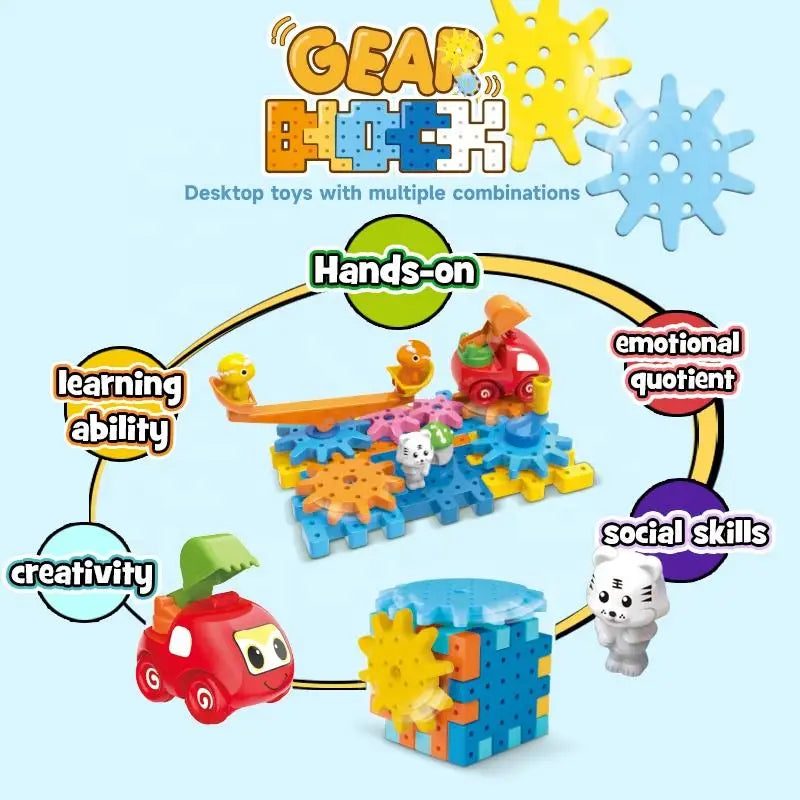 Educational 31PCS Animal Building Blocks Set for Kids - Modern DIY Construction Bricks Toy