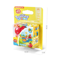 HKM-272787 Educational 31PCS Animal Building Blocks Set for Kids - Modern DIY Construction Bricks Toy