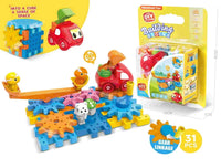 HKM-272787 Educational 31PCS Animal Building Blocks Set for Kids - Modern DIY Construction Bricks Toy