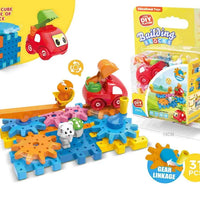 HKM-272787 Educational 31PCS Animal Building Blocks Set for Kids - Modern DIY Construction Bricks Toy