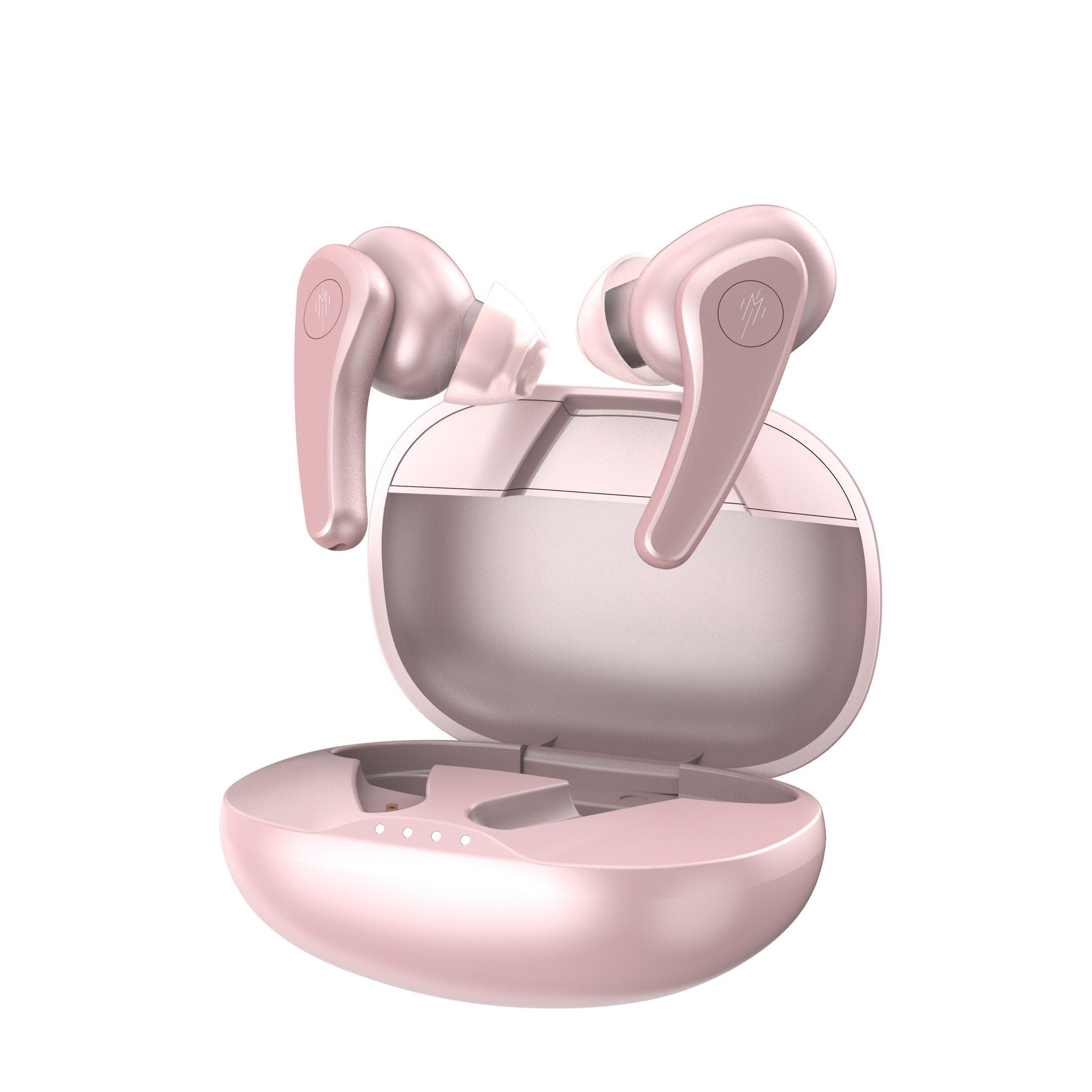 HKM-273043 Binaural Stereo In-Ear Bluetooth Headset with Voice Control and Call Function