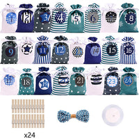 HKM-273107 Christmas Satin Cloth Drawstring Gift Bag Set - Multiple Colors Available (10x15cm)