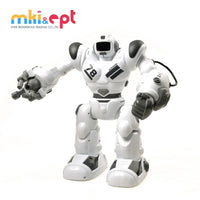 HKM-273107 Intelligent Interactive Remote Control Humanoid Robot for Kids Ages 2-13 with Lights and Sounds