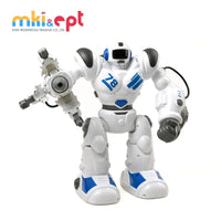 HKM-273107 Intelligent Interactive Remote Control Humanoid Robot for Kids Ages 2-13 with Lights and Sounds