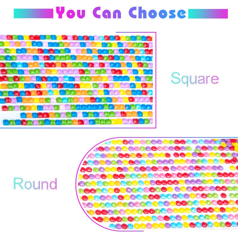 HKM-273299 Animal-Themed 5D Diamond Painting Kit for Home Decor – Various Sizes Available