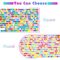 HKM-273299 Animal-Themed 5D Diamond Painting Kit for Home Decor – Various Sizes Available