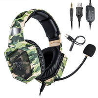 HKM-273363 ONIKUMA K8 Wired Gaming Headset with Microphone, 3.5mm Audio Jack, Braided Cable