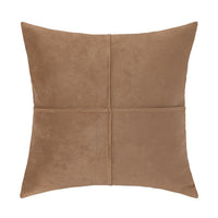 HKM-273363 Retro Cotton Pillowcase in Leopard, Plaid, Yellow Brown, Beige, and Green - 45x45cm