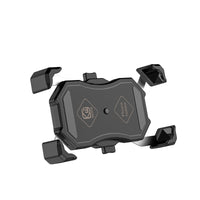 HKM-273363 Universal Motorcycle Phone Holder with USB Buckle and Wireless Charging Capability