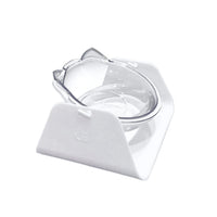 HKM-273811 Adjustable 15-Degree Cat Bowl Made of Durable Plastic for Comfortable Eating and Drinking