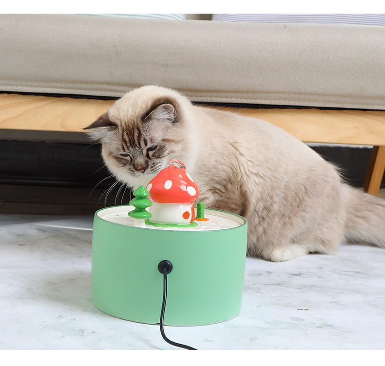 HKM-274067 Electric Ceramic Pet Circulating Water Feeder