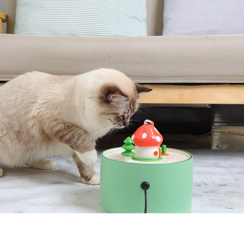 HKM-274067 Electric Ceramic Pet Circulating Water Feeder