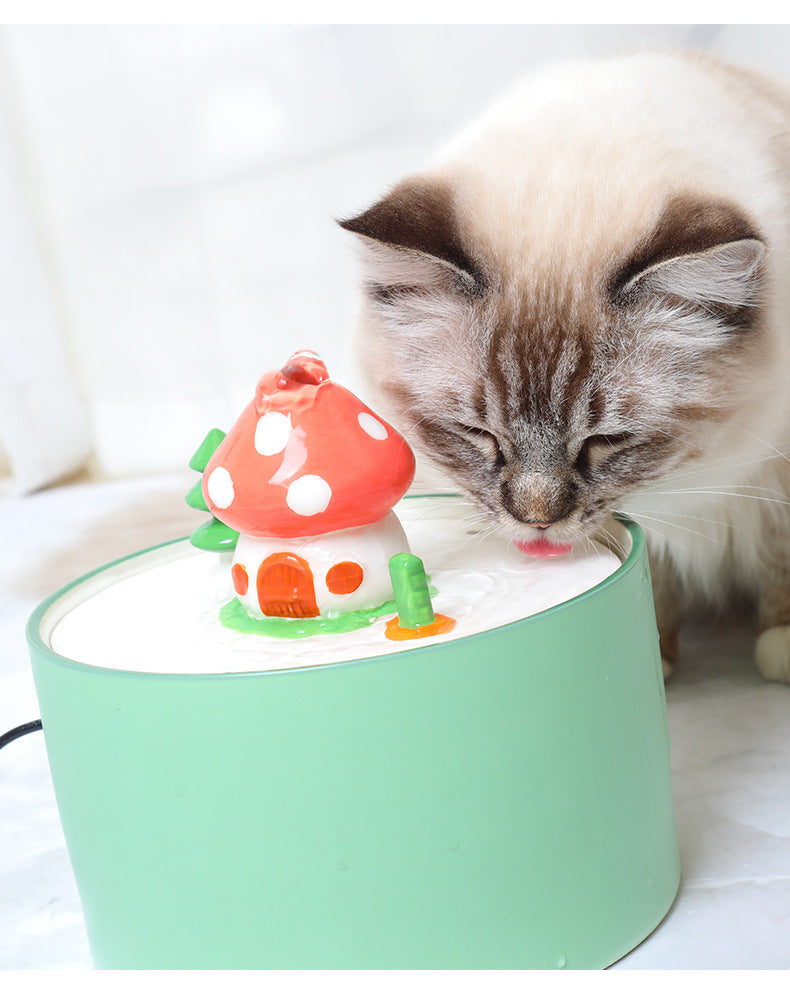 HKM-274067 Electric Ceramic Pet Circulating Water Feeder