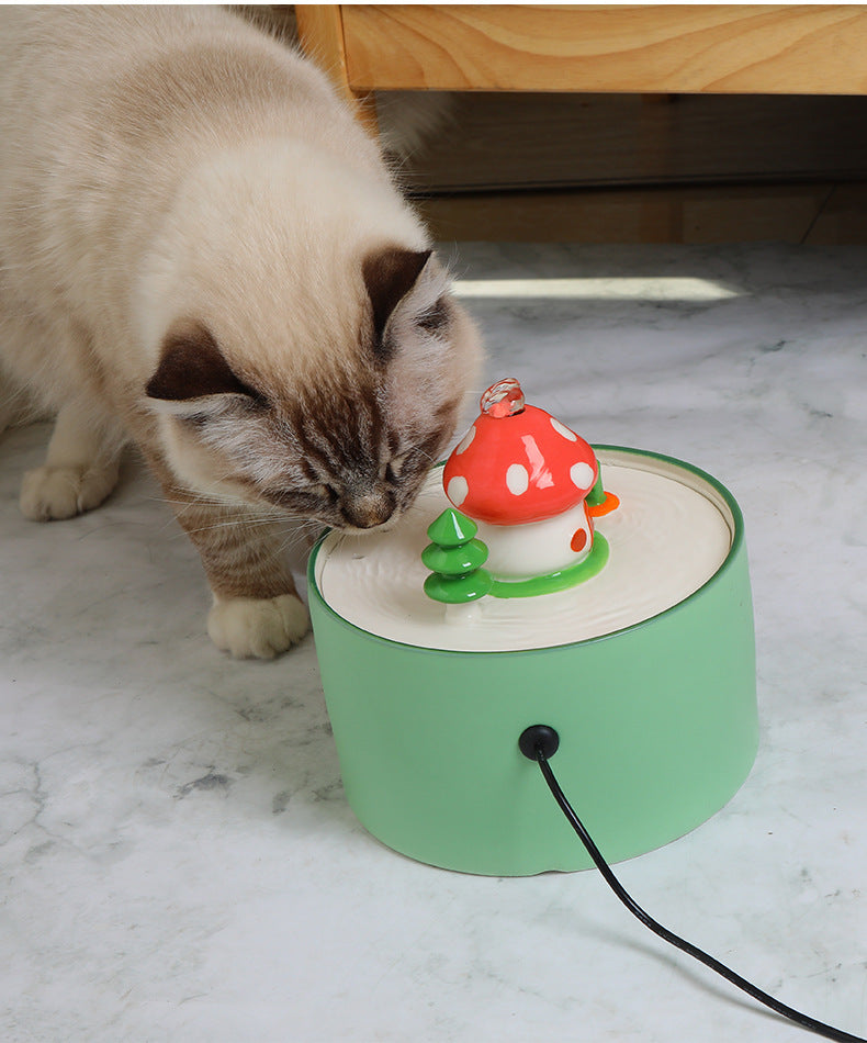HKM-274067 Electric Ceramic Pet Circulating Water Feeder