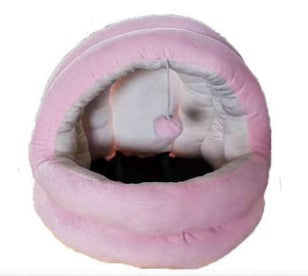HKM-274259 Cozy Cat House Bed for Kittens and Small Dogs - Indoor Sleeping Nest and Sofa Mat