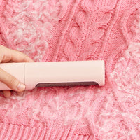 HKM-274387 Portable Reusable Pet Hair Remover Brush with Self-Cleaning Feature for Easy Fur and Dust Removal