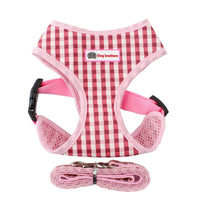 HKM-274643 Adjustable Polyester Vest-Style Dog Chest Strap for Comfortable Leash Control