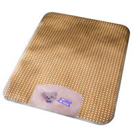 HKM-275219 Four Seasons Cool Mat for Dogs - Brown Bear, Small to Large Sizes Available