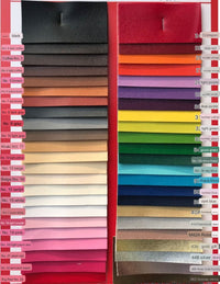 HKM-275283 Wool Half PU Faux Leather Fabric - Sheep-Print, 0.7mm Thickness, 137cm Wide, Ideal for Shoes, Gloves, and Furniture