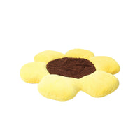 HKM-275411 Cozy Round Flower Cat Nest for All Seasons - Warm Plush Design, 85*9cm Size