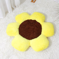 HKM-275411 Cozy Round Flower Cat Nest for All Seasons - Warm Plush Design, 85*9cm Size