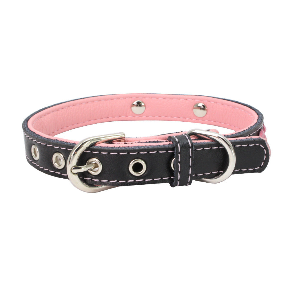 HKM-275795 Customizable Stainless Steel Engraved Dog Collar - Adjustable Sizes for Small and Large Breeds