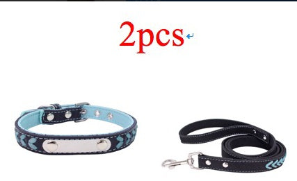 HKM-275795 Customizable Stainless Steel Engraved Dog Collar - Adjustable Sizes for Small and Large Breeds
