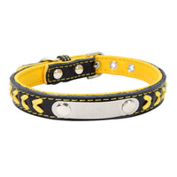 HKM-275795 Customizable Stainless Steel Engraved Dog Collar - Adjustable Sizes for Small and Large Breeds