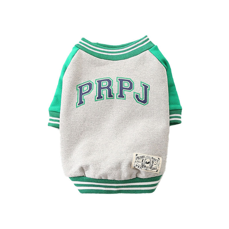 HKM-275859 Cozy Cotton Fleece Dog Sweater for Winter - Casual Fit in Multiple Sizes