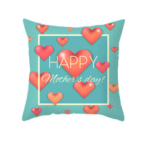 HKM-275923 Nordic Floral Cushion Cover, Peach Skin Pillowcase, 45x45cm