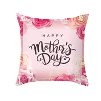 HKM-275923 Nordic Floral Cushion Cover, Peach Skin Pillowcase, 45x45cm